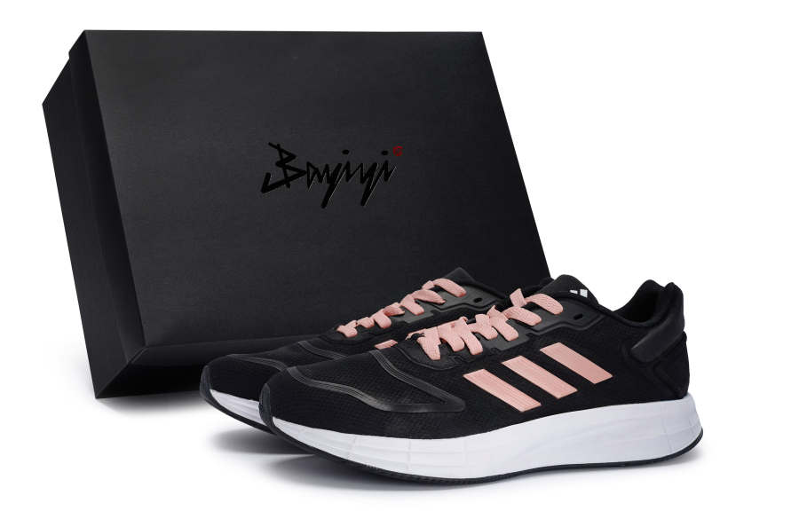 Adidas Adidas DURAMO LITE 2.0 Abrasion Resistant Abrasion Resistant Low top Running Shoes Men's Black Flesh Pink