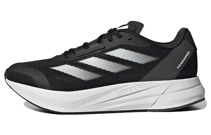 Adidas Adidas Duramo Speed Mesh Abrasion Resistant Low top Training Sprint Racing Running Shoes Unisex Black White