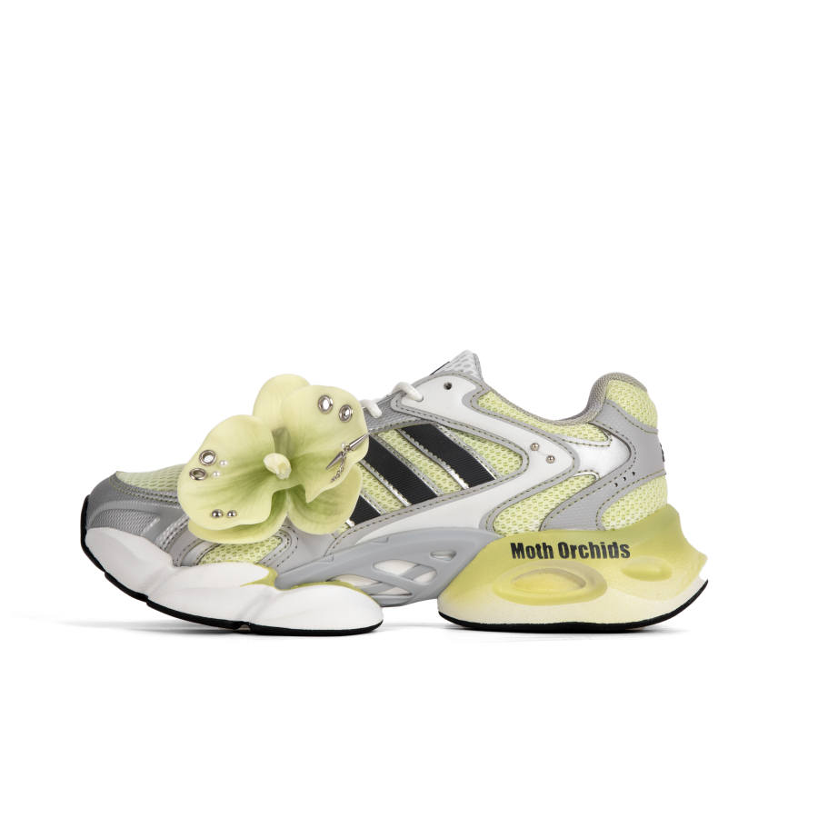 Adidas Adidas MEGASTRIDE Breathable Lightweight Breathable And Lightweight Low top Running Shoes Women's Yellow