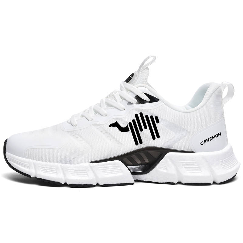 LINGHANGLUOTUO Mesh, Textile Slip Resistant And Breathable Coverage Low top Sprint Running Shoes Men's