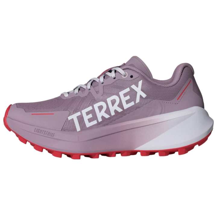 Adidas Adidas Terrex Agravic 3 Trail Preloved Fig Cloud White Pure Ruby Women's