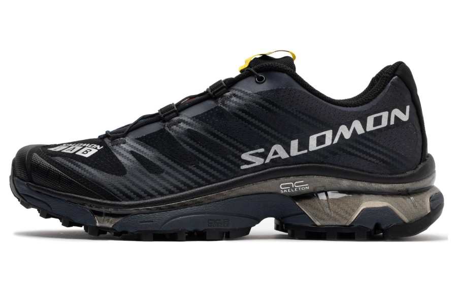SALOMON XT 4 Mesh Breathable Low top Casual Trail Running Training City Commuting Running Shoes Unisex Black