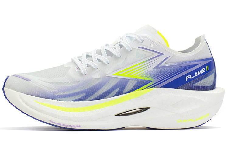 361° Feiran 2 Cushioning Slip Resistant Abrasion Resistant Coverage Low top Running Shoes Women's White Blue