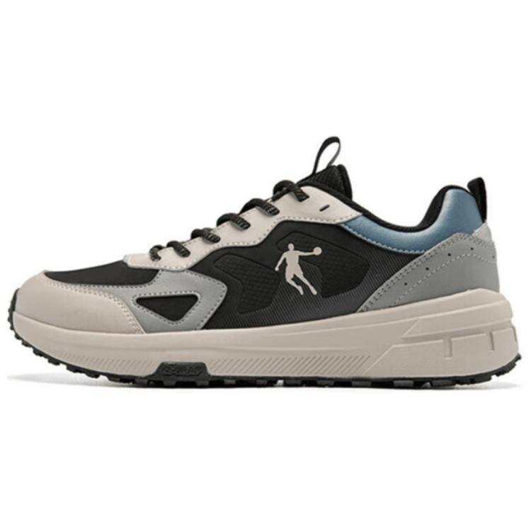QIAODAN Slip Resistant Abrasion Resistant Slip Resistant Abrasion Resistant Low top Trail Running Shoes Men's