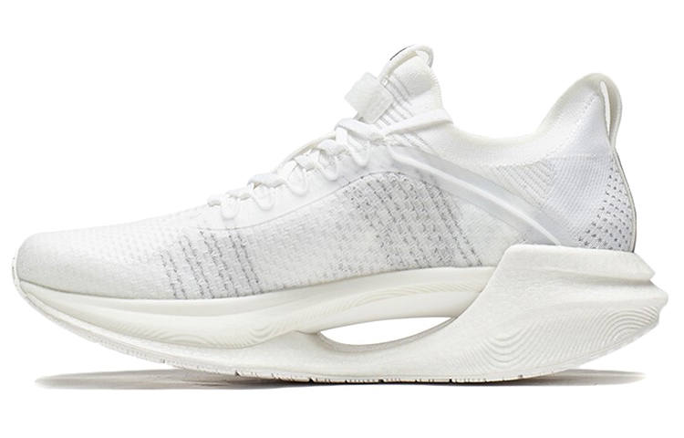 Li-Ning Li Ning Shadow Essential Fabric Cushioning Slip Resistant Abrasion Resistant Breathable Rebound Low top Running Shoes