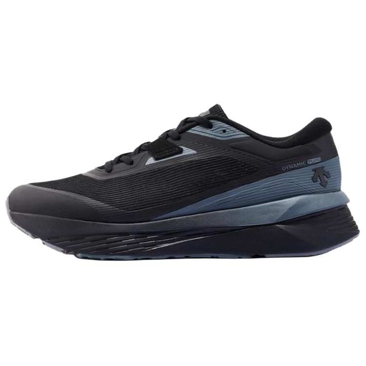 DESCENTE RUNNING Breathable Support Rebound Low top Casual Racing Running Shoes Men's Black Blue