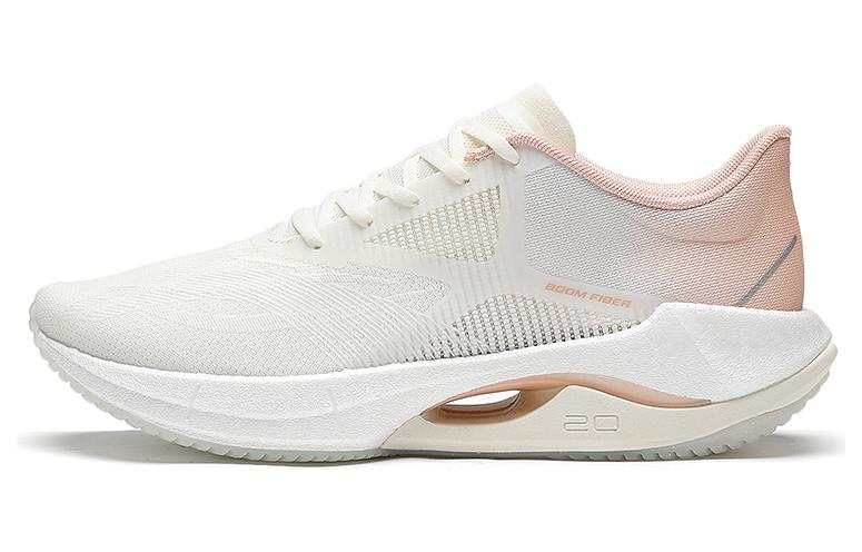 Li-Ning Li Ning Super Light 20 Casual Abrasion Resistant Breathable Low top Casual Running Shoes Women's Peach Orange Pink