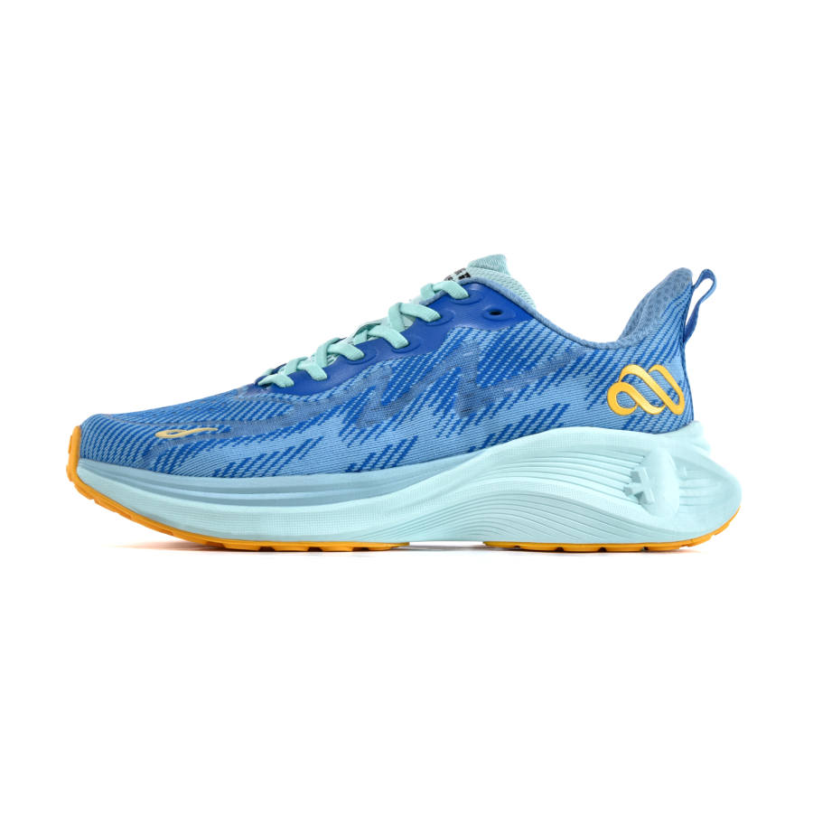 Mailesen Cushioning Slip Resistant Breathable Low top Running Shoes Unisex Blue