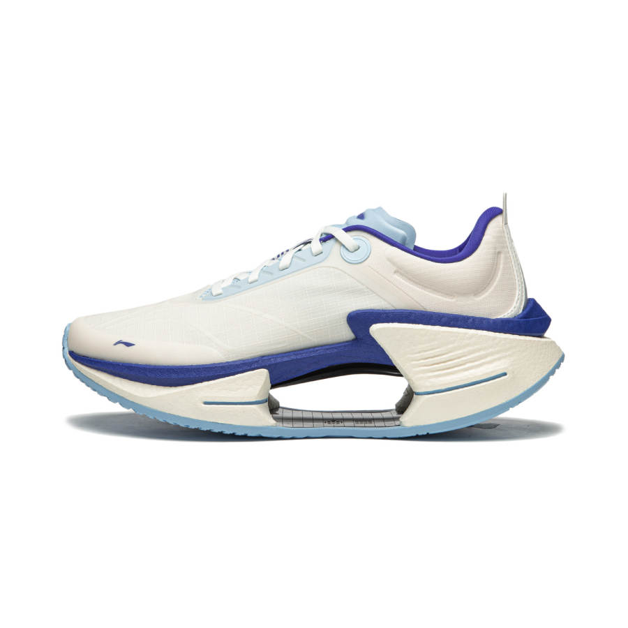 Li-Ning Li Ning Shadow 3 Essential Textile, TPU Cushioning Support Rebound Low top Sprint Running Shoes Men's White