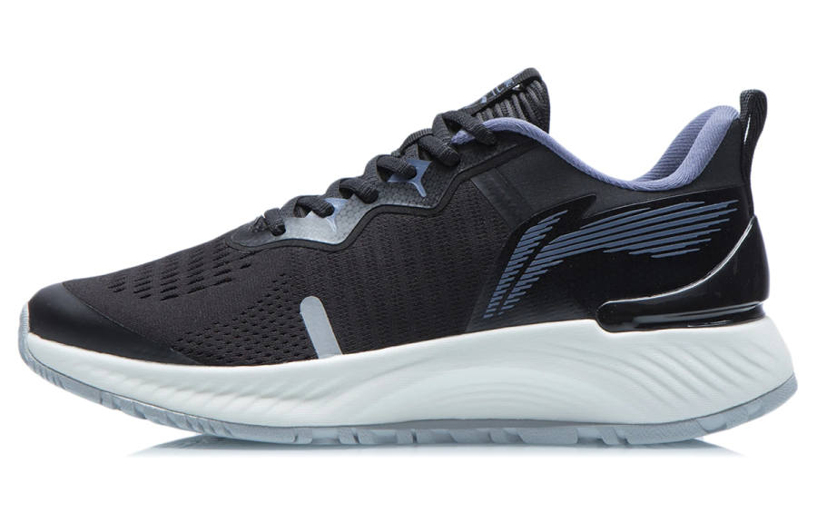 Li-Ning Li Ning YueYing Essential Abrasion Resistant Breathable Abrasion Resistant Breathable Low top Running Shoes Men's Black