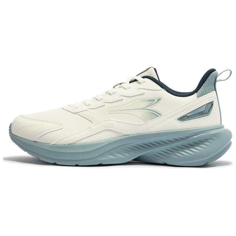 361° Mesh, Synthetic Leather Slip Resistant Abrasion Resistant Low top Running Shoes Men's White Blue