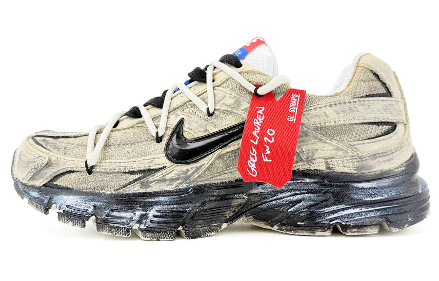 Nike Nike Initiator Cushioning Abrasion Resistant Cushioning, Wear Resistant Low top Running Shoes Unisex Beige Black
