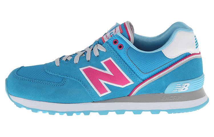 New Balance New Balance NB 574 Running Shoes Women's Low Top Atoll Blue/Coral Powder