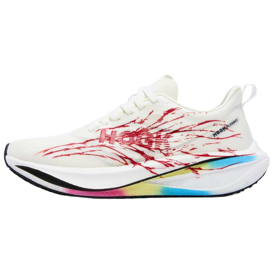 HOGK Running Shoes Unisex Low Top Phoenix White