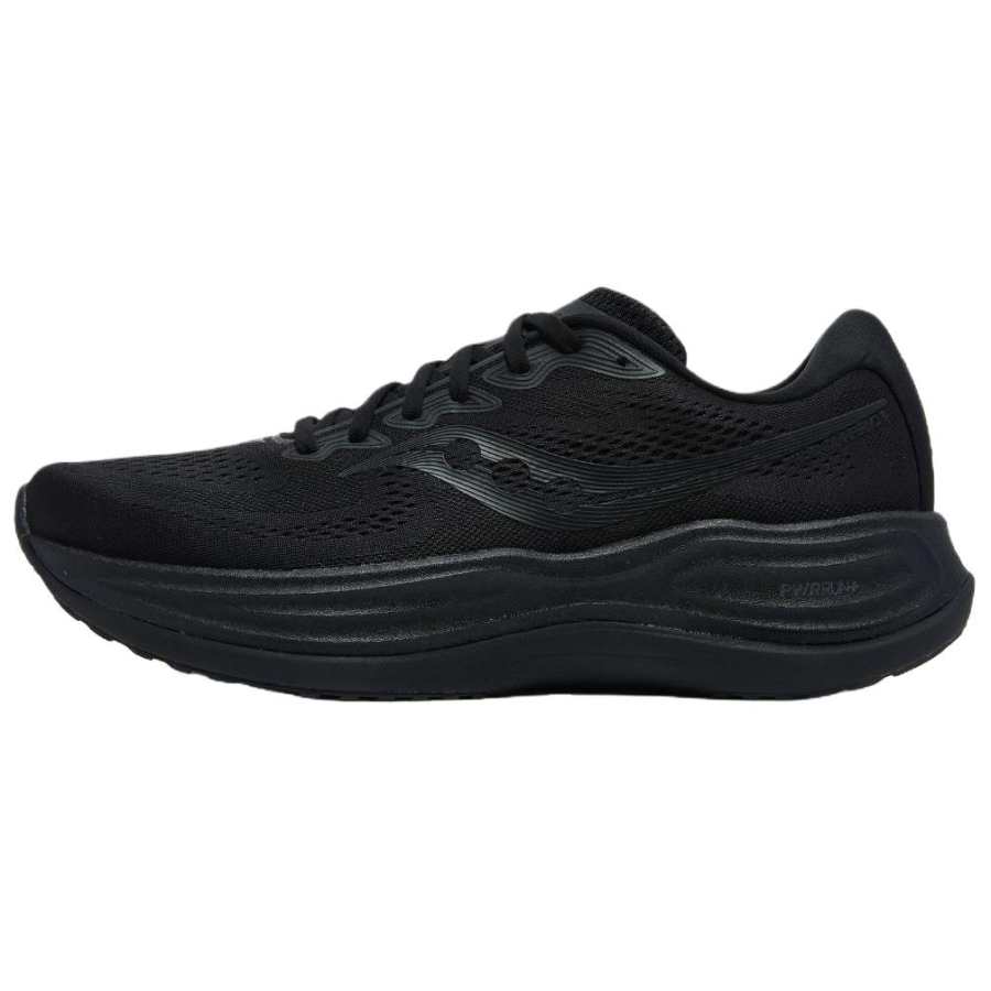 Saucony PHOENIX INFERNO Firebird 5 Cushioning Breathable Physical Fitness Test & Exam Running Shoes Unisex Black