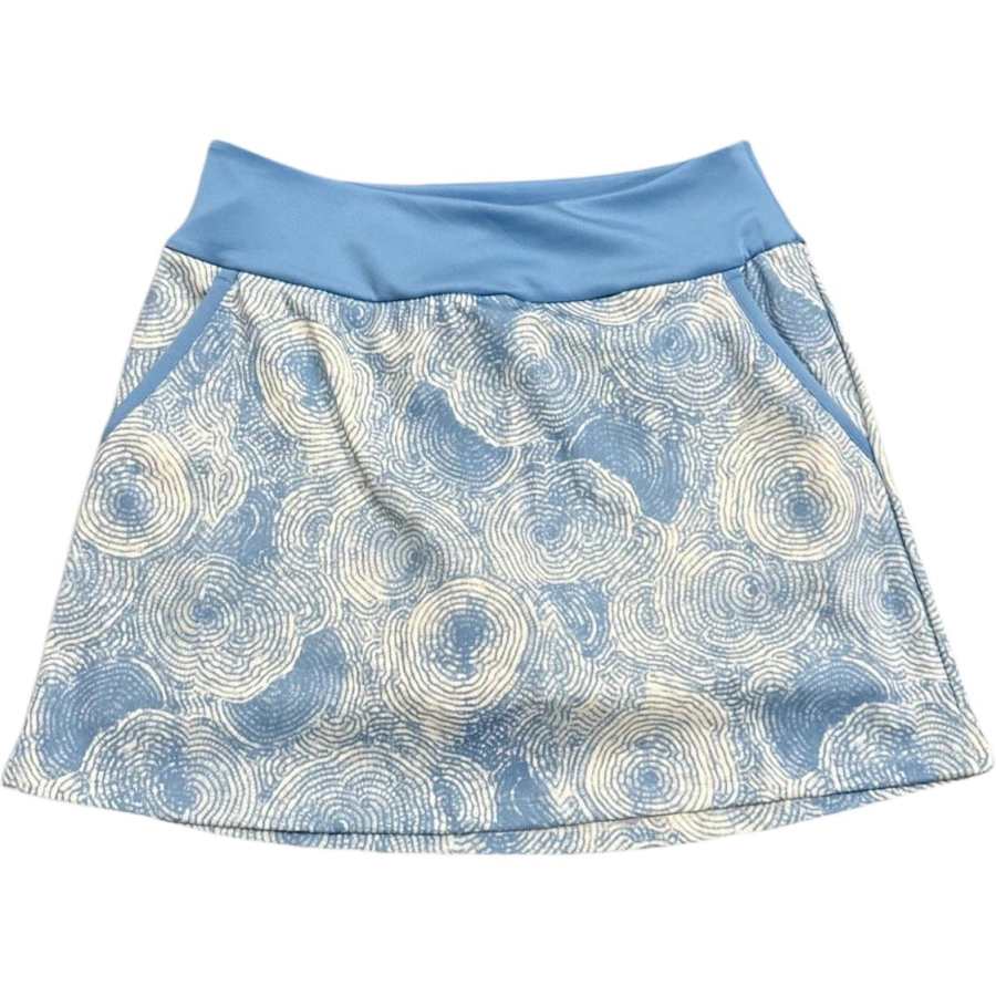 Adidas Adidas Casual Short Skirts Women's Blue Moderate Short