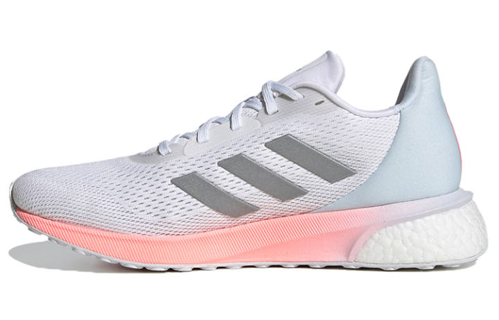Adidas Adidas Astrarun White Silver Metallic Sky Tint Women's