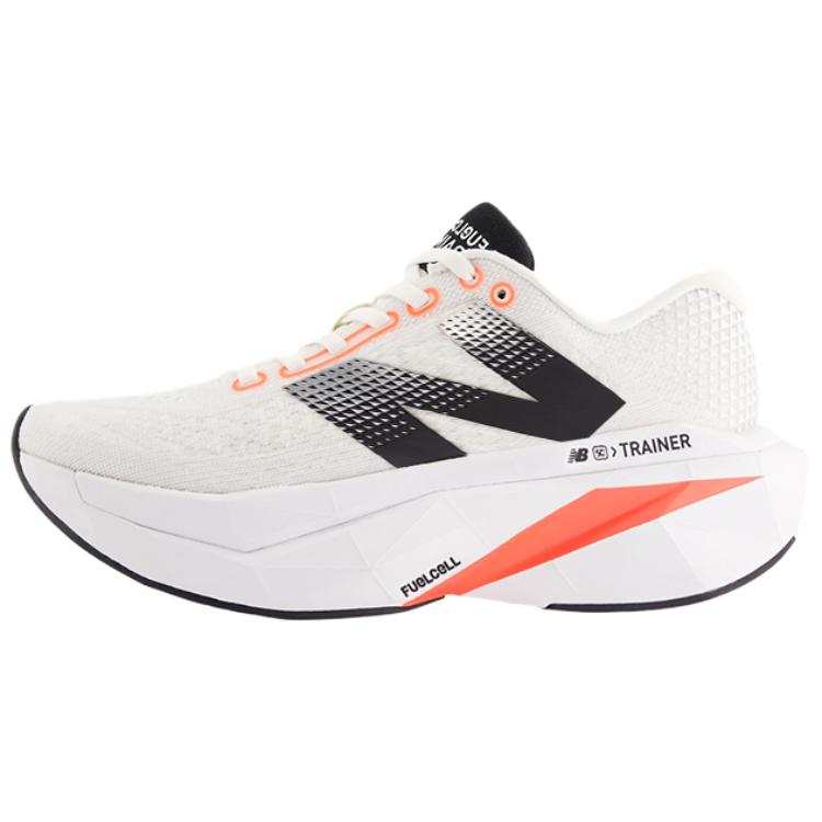 New Balance New Balance NB FuelCell SuperComp Trainer V3 Abrasion Resistant Low top Running Shoes Women's White Black