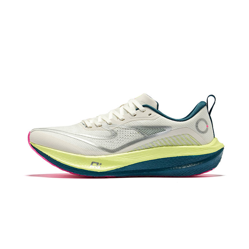 Erke Dust 3.0 Running Shoes Men's Low Top Microcrystal White Sprout Green
