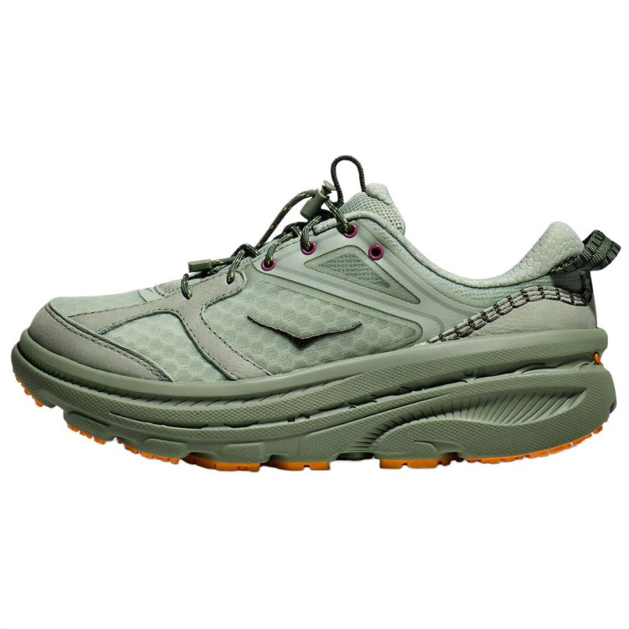 HOKA ONE ONE x Beams Bondi B3LS Support Low top Casual City Commuting Running Shoes Unisex Green