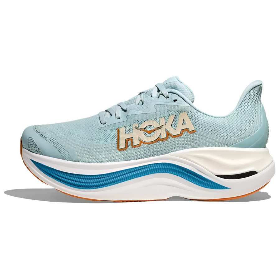 HOKA ONE ONE SKYWARD X Support Low top Running Shoes Men's Sea Blue