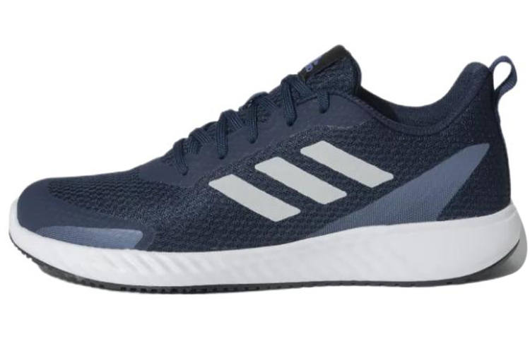 Adidas Adidas Adi Trend Fabric Abrasion Resistant Breathable Low top Running Shoes Men's Indigo