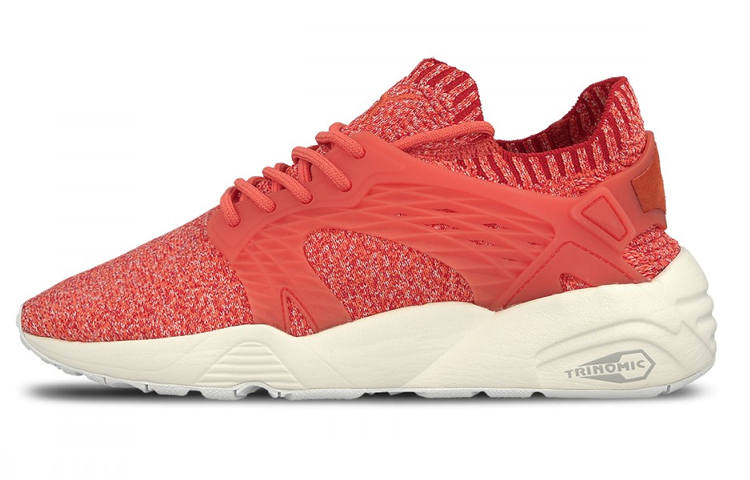 PUMA Blaze Cage Evoknit Low top Running Shoes Women's Red White