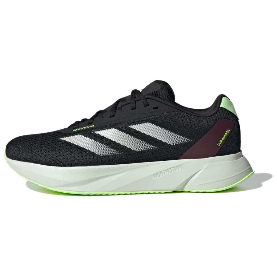 Adidas Adidas Duramo Sl Abrasion Resistant Abrasion Resistant Low top Running Shoes Unisex Black White Green
