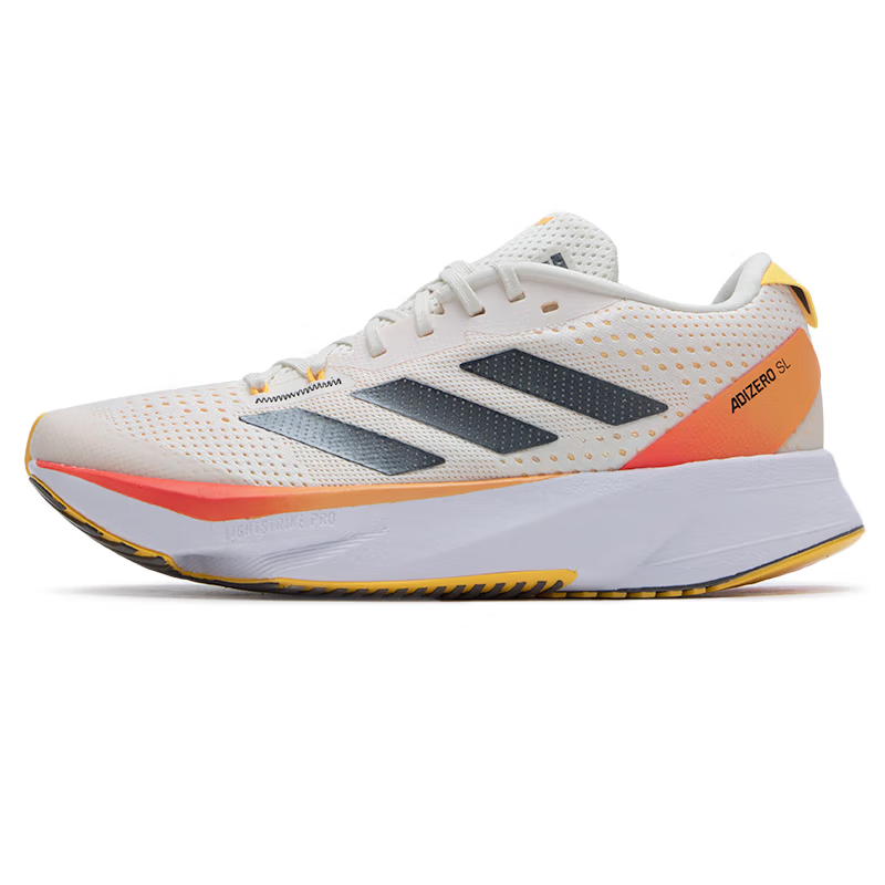 Adidas Adidas Adizero SL Low top Training Long Distance Running Shoes Men's Orange White