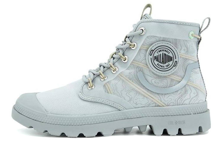 Palladium Pampa Outdoor Boots Unisex Concrete Gray