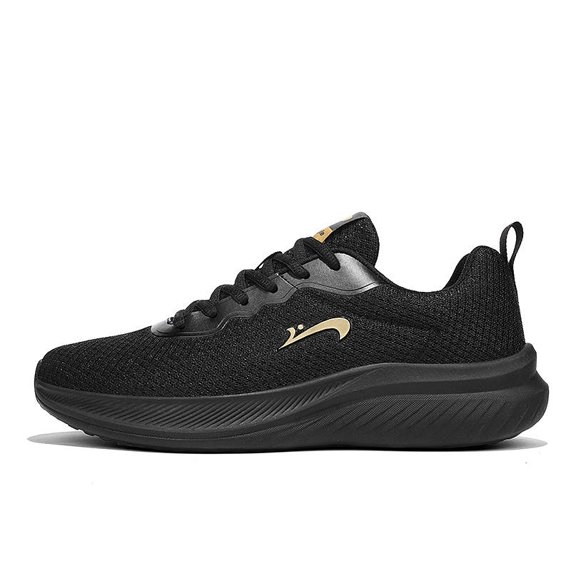 K-bird K bird Outdoor Low top Casual Running Shoes Men's Black Gold