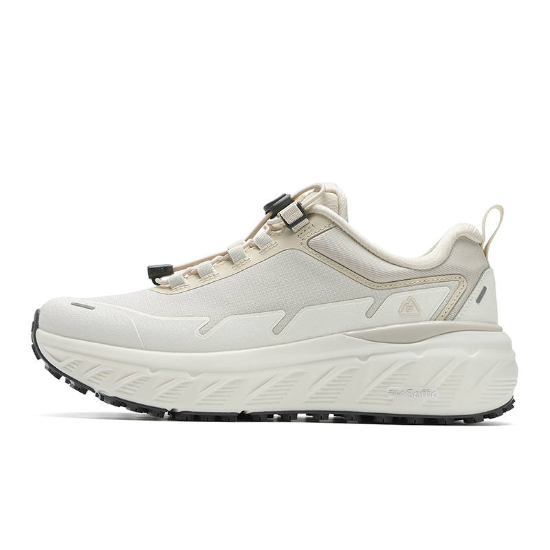 FILA Explorer Cushioning, Wear Resistant Low top Running Shoes Women's Floating Sand Brown