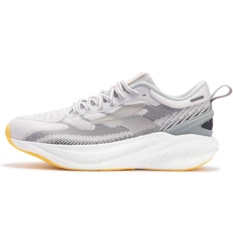 361° Slip Resistant Abrasion Resistant Low top Running Shoes Men's Gray