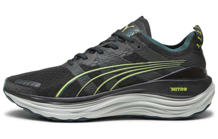 PUMA PUMA ForeverRun Nitro Winter Black Malachite Yellow