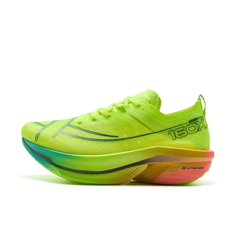 XTEP 160X 6.0 Pro Fabric Slip Resistant Abrasion Resistant Low top Running Shoes Women's Birth Of Everything
