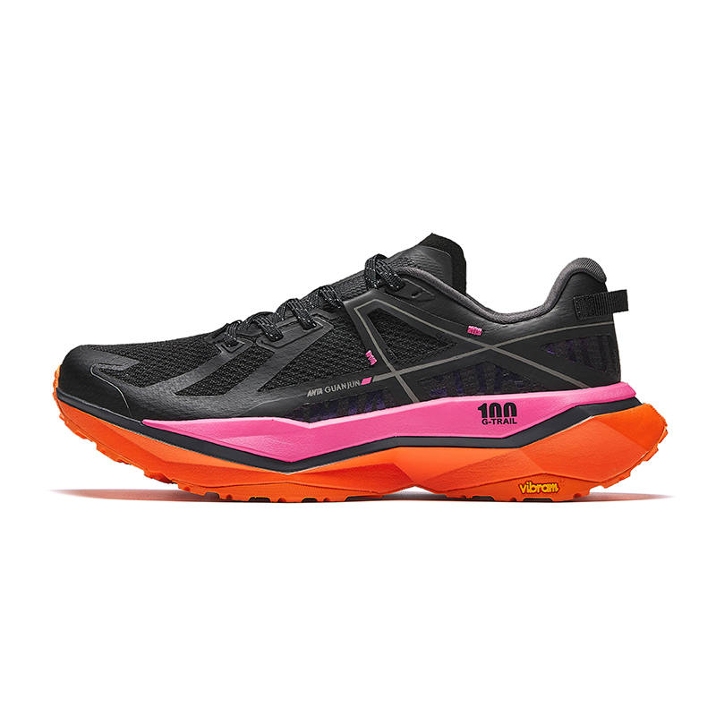 Anta Low top Running Shoes Men's Black Pink