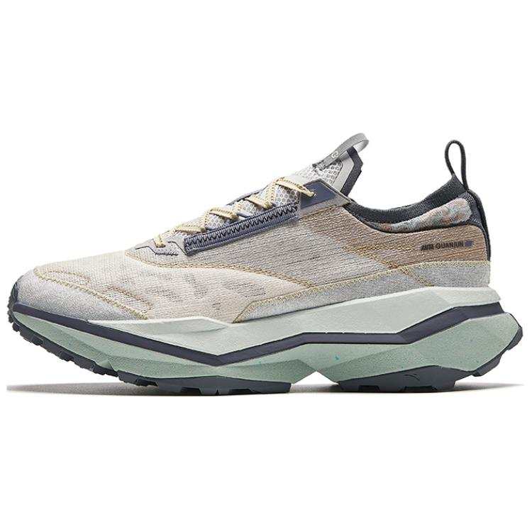 Anta Cushioning Slip Resistant Abrasion Resistant Low top Running Shoes Men's Gray