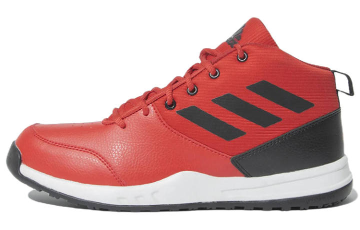 Adidas Adidas Court Rage Running Shoes Men's Mid Top Red/Black