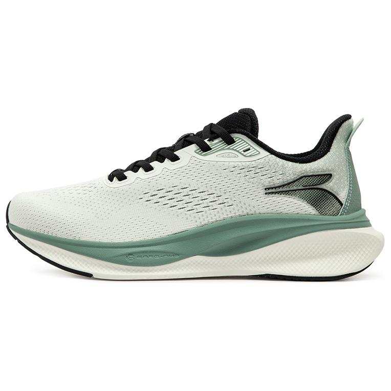 361° Slip Resistant, Abrasion Resistant, Breathable Low top Sprint Running Shoes Unisex Gray Green