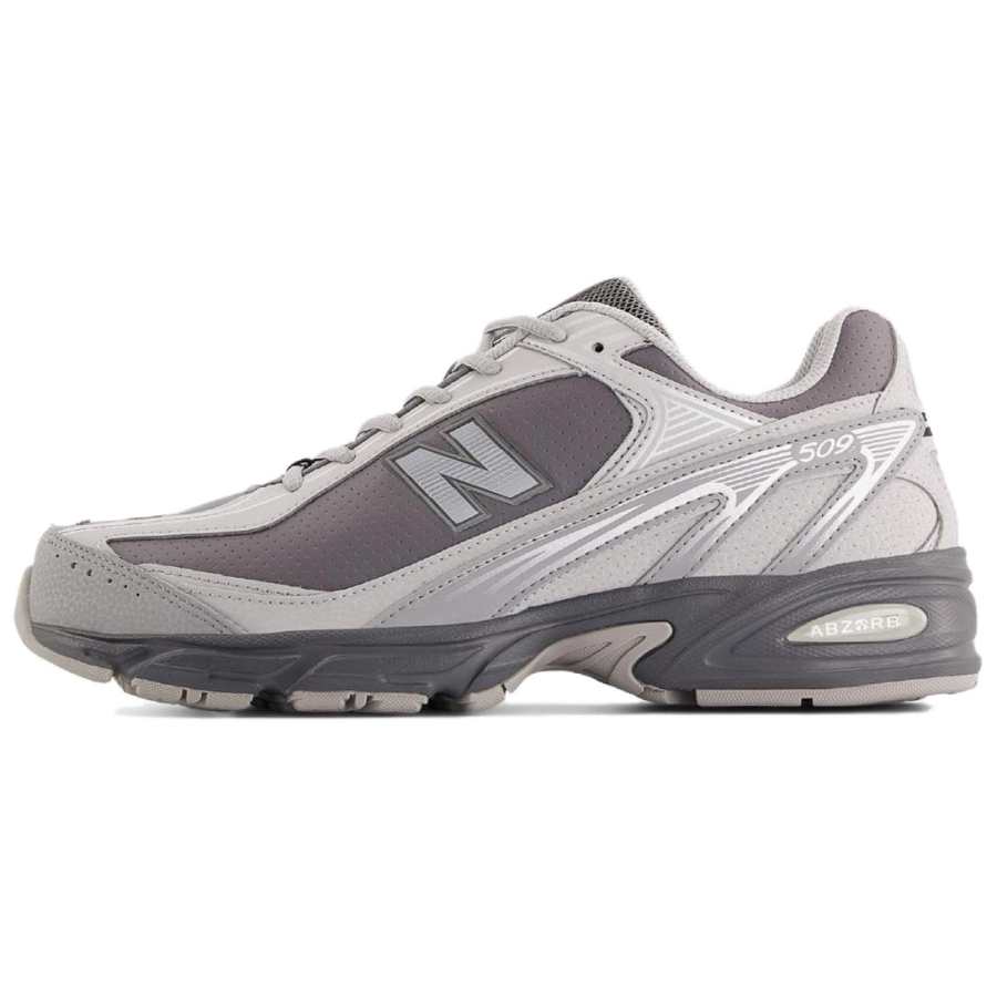 New Balance New Balance NB 509 Comfortable And Lightweight Synthetic Leather Breathable Running Shoes Unisex Gray