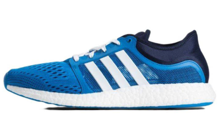 Adidas Adidas Cc Rocket Boost Fabric Abrasion Resistant Breathable Low top Running Shoes Men's Bright Blue