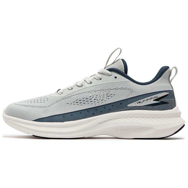 361° Slip Resistant Abrasion Resistant Low top Running Shoes Men's Gray Blue