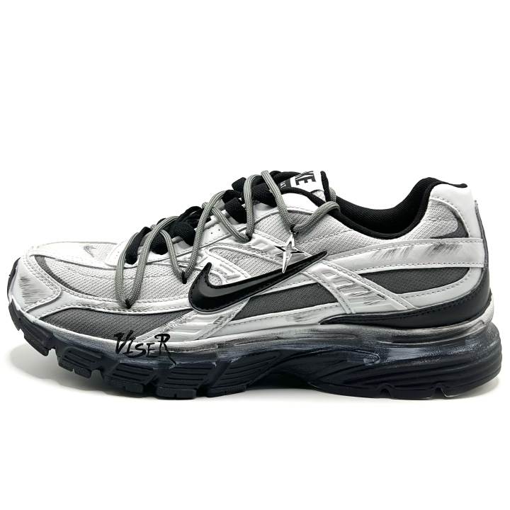 Nike Nike Initiator Cushioning Low top Running Shoes Unisex Gray Black