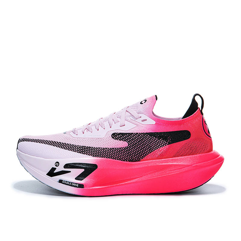 Erke Blue Environment Pro 2 Fabric Low top Marathon Running Shoes Men's Bougainvillea Colorway