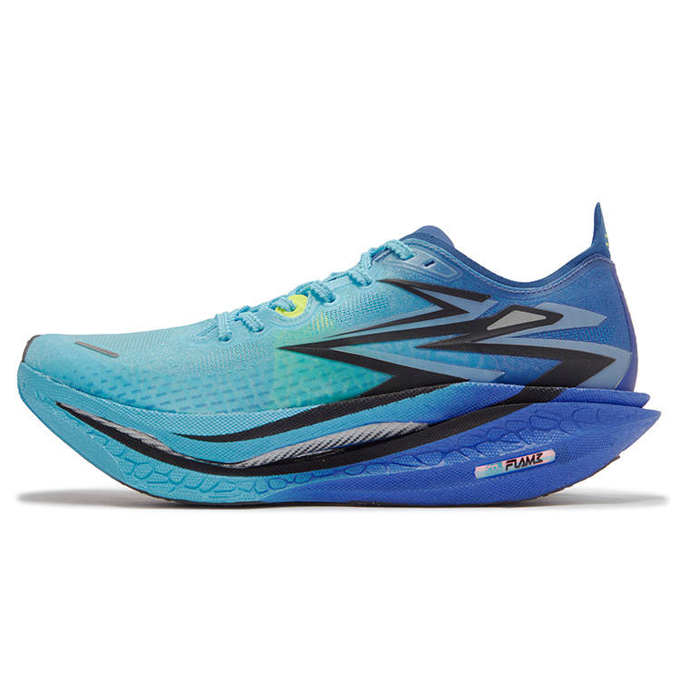 361° Flame 4 Low top Carbon Plate Technology Casual Marathon Racing Running Shoes Unisex Aquarius Blue