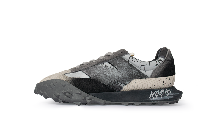 New Balance New Balance XC 72 Textile, Split Suede Low top Running Shoes Unisex Black Gray