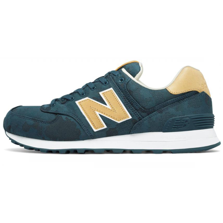 New Balance New Balance 574 Camo 'Blue Yellow'