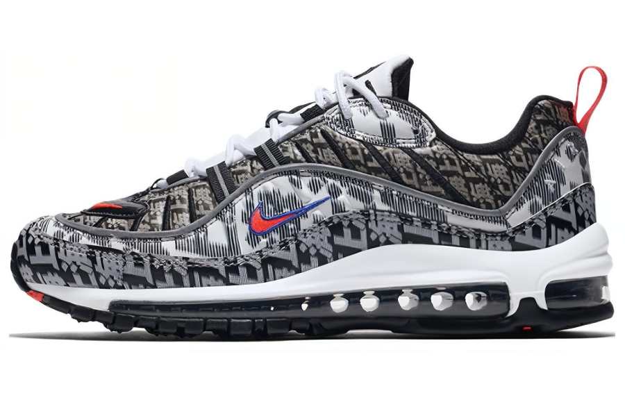 Nike Nike Air Max 98 Shanghai Marathon China Exclusive 'Black White Grey' Women's