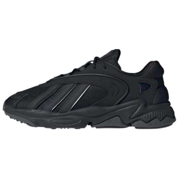 Adidas Originals Oztral Cushioning Abrasion Resistant Cushioning, Wear Resistant Low top Running Shoes Unisex Black