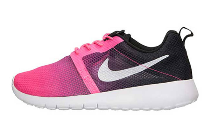 Nike Nike Rosherun Flight Weight 'Black Pink' Gs